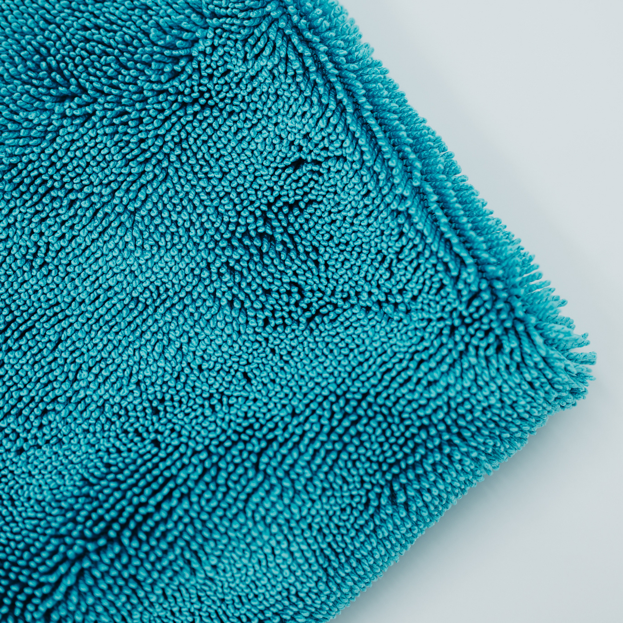 prosop microfibra ultra absorbant albastru turcoaz zoom material