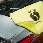 prosop microfibra ultra absorbant verde lime finish fara pete si fara urme de apa